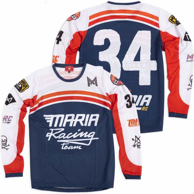 （マリア ライディング カンパニー/Maria Riding Company)”Super Rider” Maria Offroad Racing Jersey