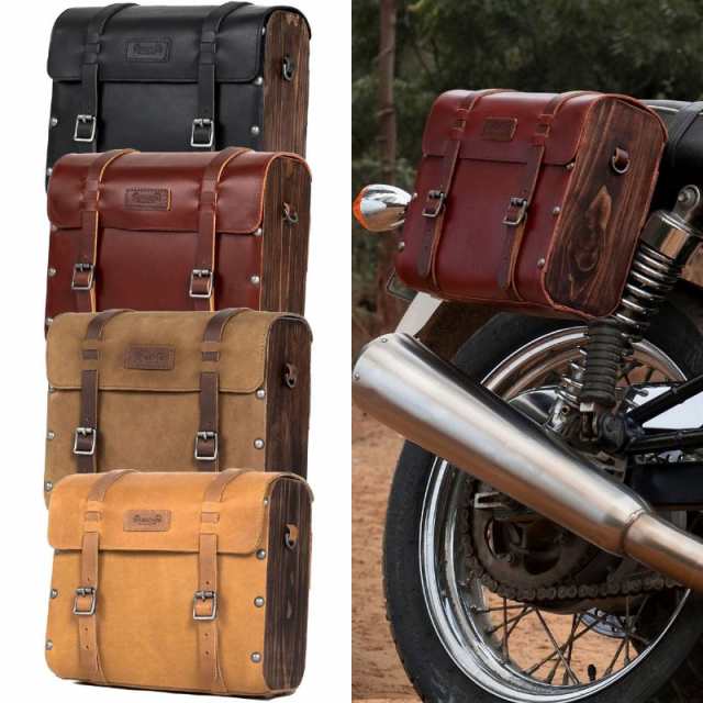 (トリップ マシン/Trip Machine）HERITAGE PANNIER バイク用 パニアバッグ パニアケース サイドボックス