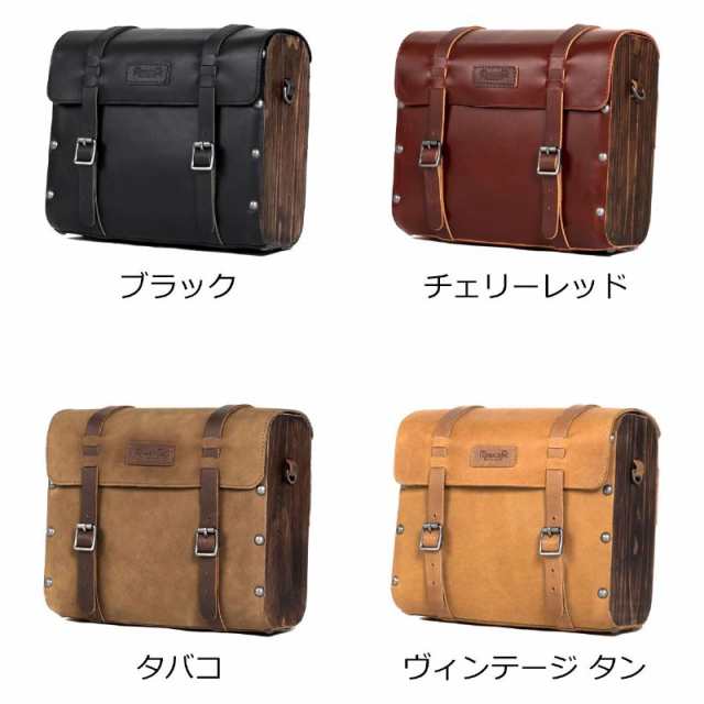 (トリップ マシン/Trip Machine）HERITAGE PANNIER バイク用 パニアバッグ パニアケース サイドボックス