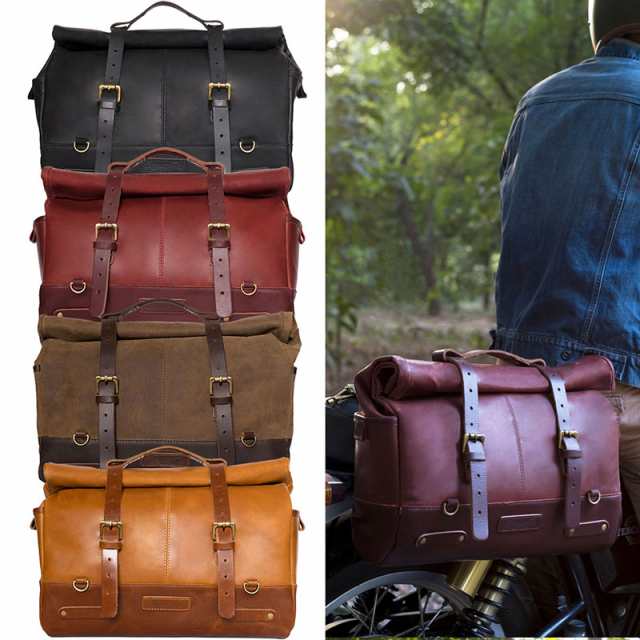 （トリップ マシン/Trip Machine)OUTLAW SADDLEBAG バイク サドルバッグ サイドバッグ パニアバッグ レザー