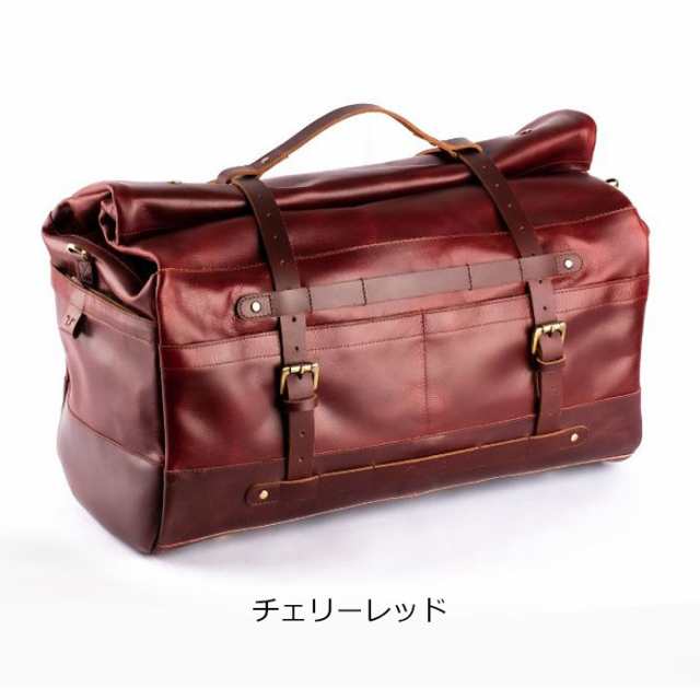 (トリップ マシン/Trip Machine）OUTLAW DUFFEL BAG レザー ダッフル バッグ ショルダーバッグ バイク｜au PAY  マーケット