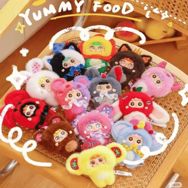 Migo ぬいぐるみ カワイイ ふわふわ キーホルダー ブランドボックスの