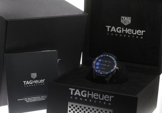 【TAG HEUER】タグホイヤー コネクテッド モジュラー SBF8A8012-0 メンズ★箱【ev20】コネクテッドモジュラー対象