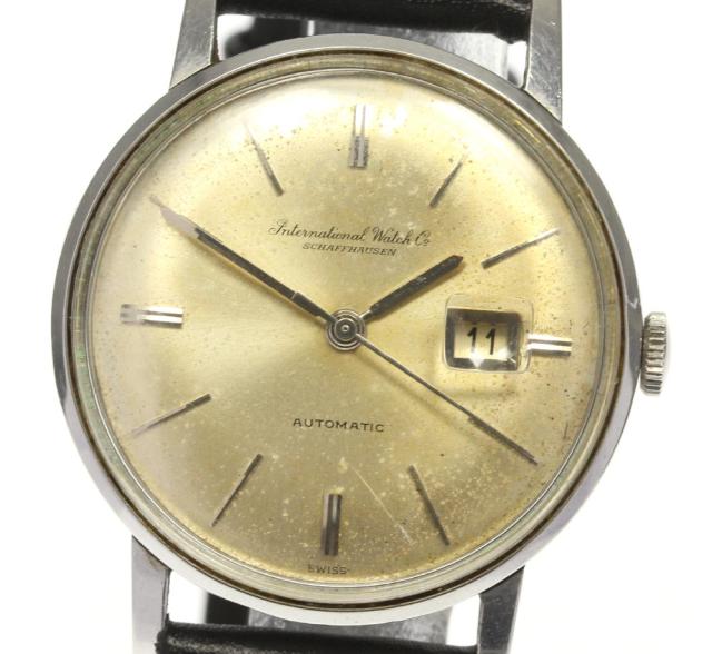 【IWC SCHAFFHAUSEN】オールドインター デイト cal.8531 自動巻き メンズの通販は
