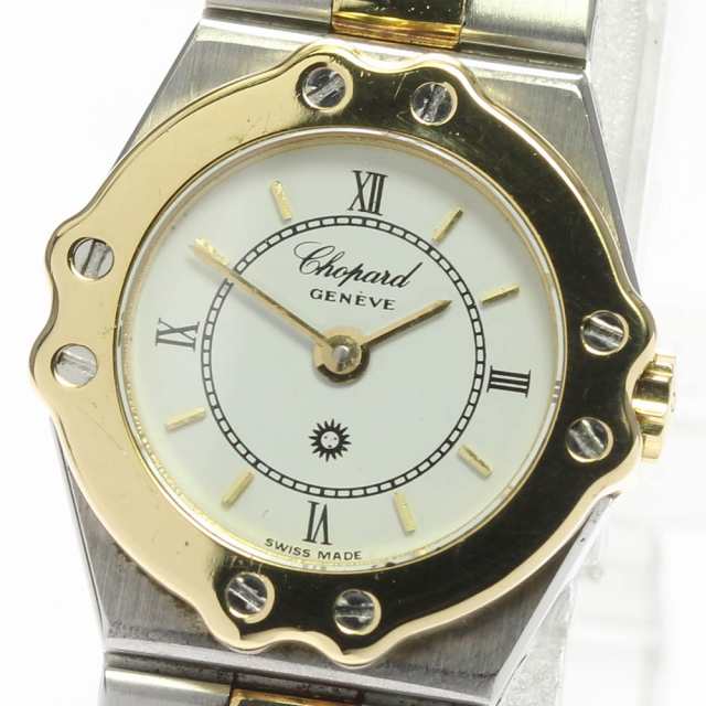 人気ブランドの新作 Chopard】ショパール 8067 デイト YGコンビ サンモリッツ ショパール
