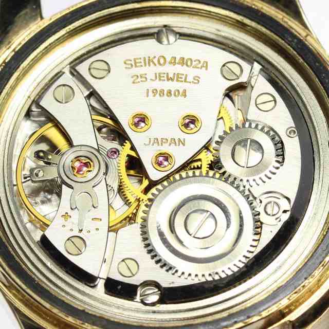 セイコー SEIKO 4402-8000 キングセイコー デイト 手巻き メンズ _694455【ev20】