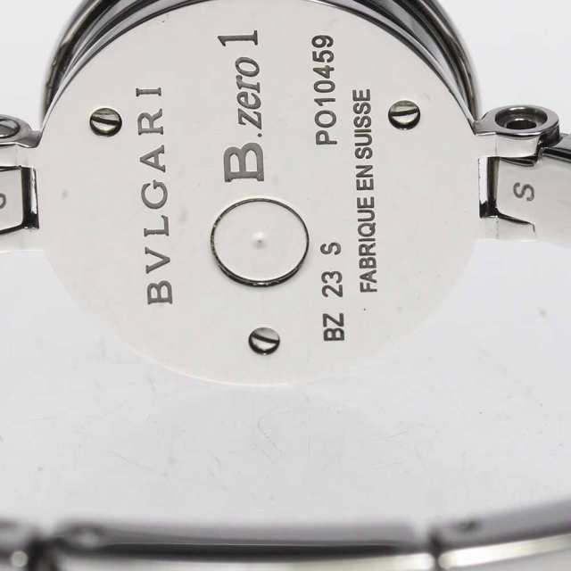 BVLGARI】ブルガリ B-ZERO1 12Pダイヤ BZ23S クォーツ レディース 