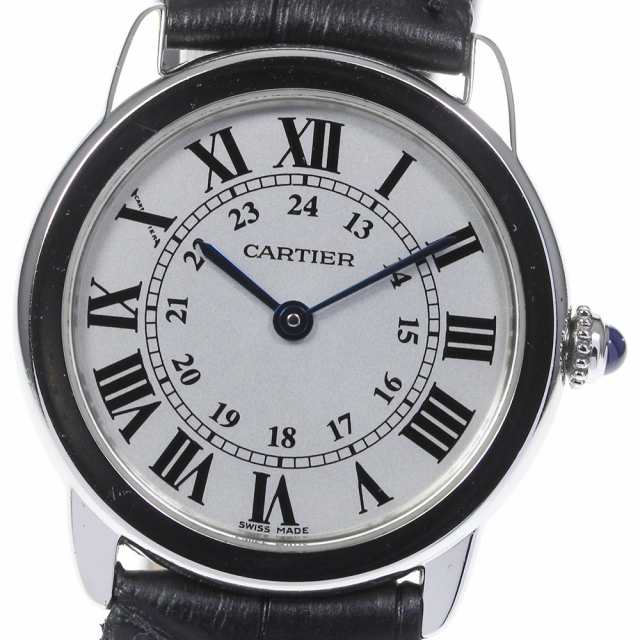 ★保証書付き【CARTIER】カルティエ ロンドソロ SM W6700155 クォーツ レディース｜au PAY マーケット