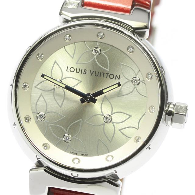 LOUIS VUITTON タンブール ラブリーダイヤモンドレディース 腕時計 LOUIS VUITTON】ルイ・ヴィトン タンブール ラブリー