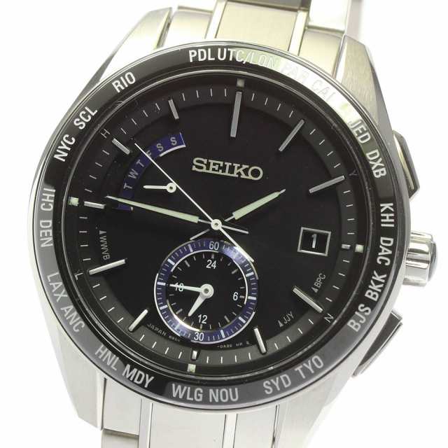 ポイント5倍 SEIKO ☆良品【SEIKO】セイコー ブライツ ワールドタイム