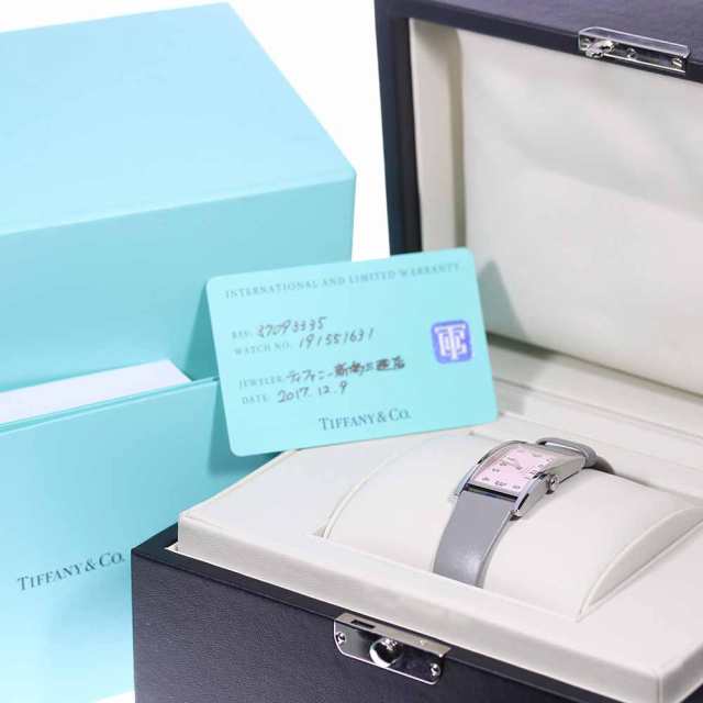 ☆良品☆箱・保証書付き【TIFFANY&Co.】ティファニー イーストウエスト