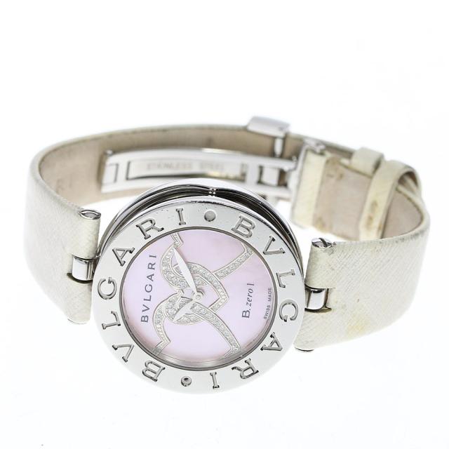 BVLGARI】ブルガリ B-ZERO1 BZ30S ダイヤモンドハート クォーツ レディース