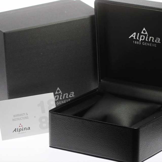 アルピナ Alpina AL-371BG4S6 スタータイマー デイデイト クロノグラフ クォーツ メンズ 未使用品 箱・保証書付き_684257【ev10】