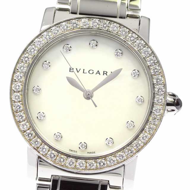 ☆保証書付き【BVLGARI】ブルガリ ブルガリブルガリ 12P ダイヤベゼル ...