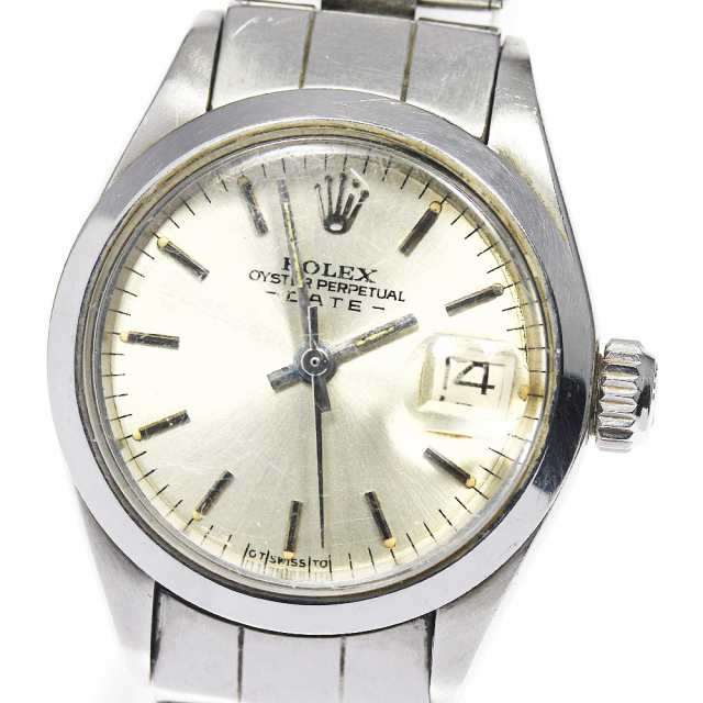 ☆訳あり【ROLEX】ロレックス オイスターパーペチュアル デイト cal.2030 ref.6916 自動巻き レディース_642738【ev20】の通販はau  PAY マーケット - CLOSER | au PAY マーケット－通販サイト