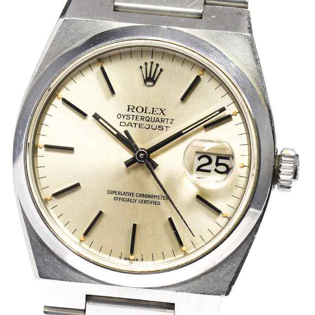 ROLEX ロレックス  デイトジャスト オイスタークォーツ  17000  メンズ 腕時計