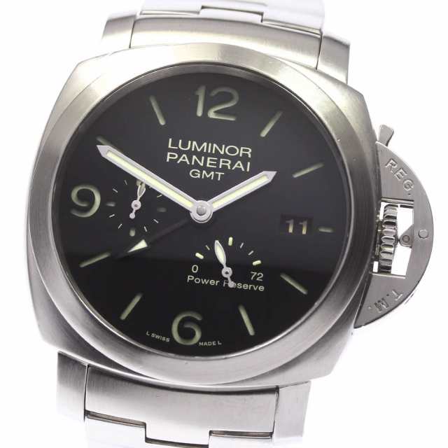 箱付き【PANERAI】パネライ ルミノール1950 3デイズ GMT