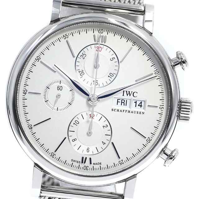 IWC ポートフィノ クロノグラフ IW391002 メンズ 腕時計 デイデイト 自動巻き インターナショナル ウォッチ カンパニー Portofino VLP 90182400
