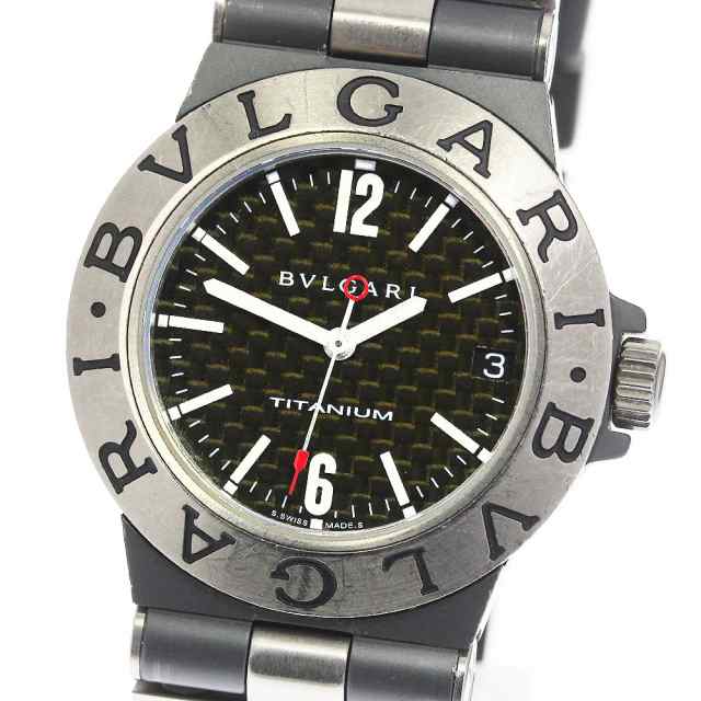 専門ショップ ブルガリ ディアゴノ チタニウム TI32TA ボーイズ腕時計