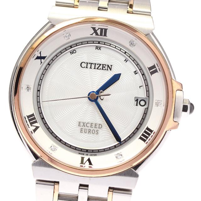 【CITIZEN】シチズン エクシード エコドライブ H111-T020763 / AS7076-51A ソーラー電波 メンズ_721785 CITIZEN】シチズン エクシード エコドライブ H111-T020763 / AS7076