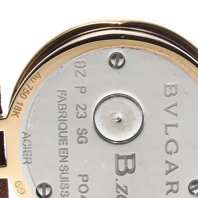 BVLGARI】ブルガリ B-zero1 K18PG 12Pダイヤ BZP23SG クォーツ 