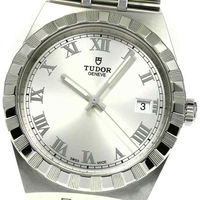 ☆美品 ★箱・保証書付き【TUDOR】チュードル ロイヤル デイト 28500 自動巻き メンズ_737743【ev10】