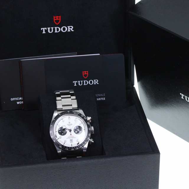 ☆良品 ★箱・保証書付き【TUDOR】チュードル ブラックベイ クロノ デイト 79360N 自動巻き メンズ_739648