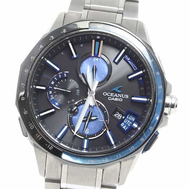 【CASIO】カシオ オシアナス 世界1500本限定 OCW-G2000C-1AJF ソーラー電波 メンズ_741347