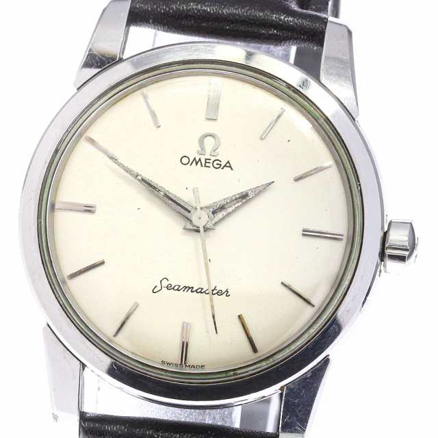 返品交換 オメガ OMEGA シーマスター リダンダイアル Cal.501 自動巻き