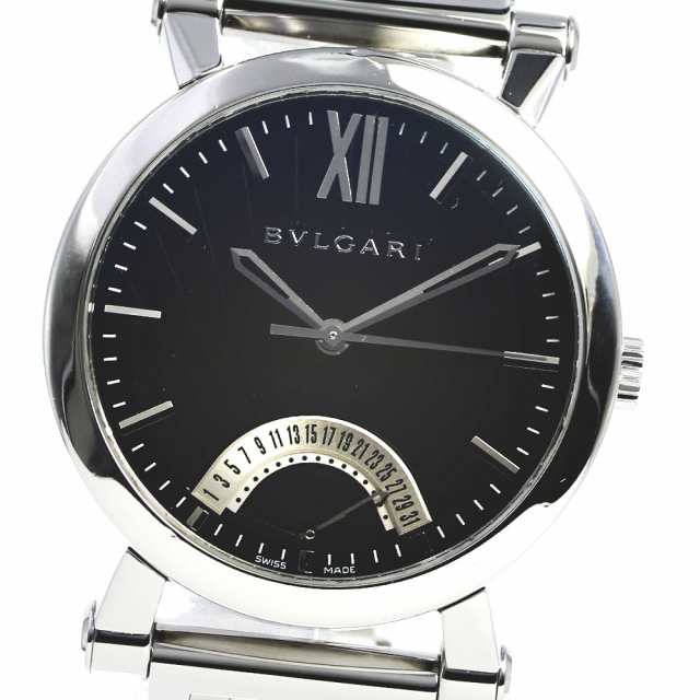 ブルガリ BVLGARI SB42SDR ソティリオ ブルガリ レトログラード 自動巻き メンズ _738267【ev20】の通販は