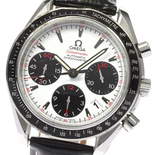 訳あり オメガ OMEGA 323.30.40.40.04.001 スピードマスター デイト クロノグラフ 自動巻き メンズ _738239【ev20】の通販は 145,649円