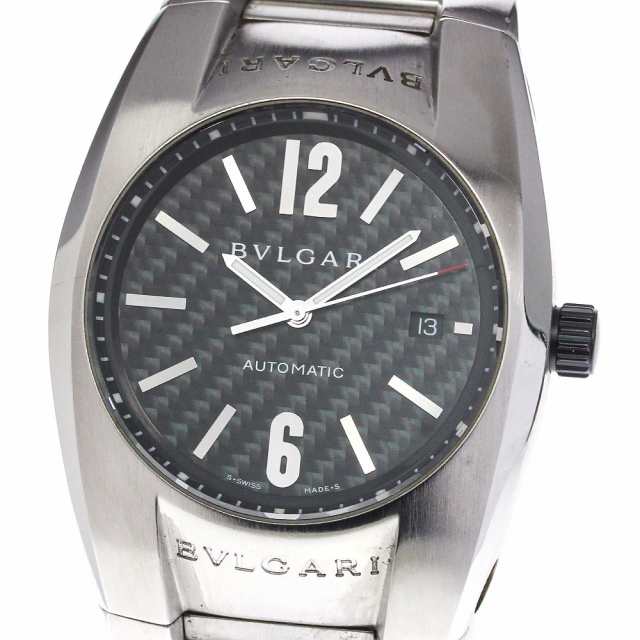 ブルガリ BVLGARI EG40S エルゴン デイト 自動巻き メンズ _734234の ...