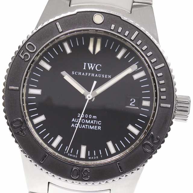 IWC SCHAFFHAUSEN IW353602 GST アクアタイマー デイト 自動巻き メンズ 保証書付き_745027の通販はau PAY  マーケット - CLOSER | au PAY マーケット－通販サイト