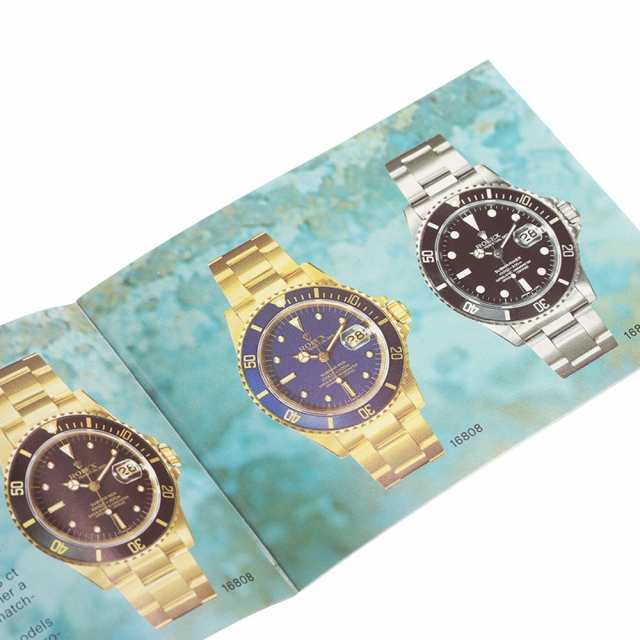 ロレックス ROLEX 希少 サブマリーナ 70〜80年代 冊子_BOOK2の