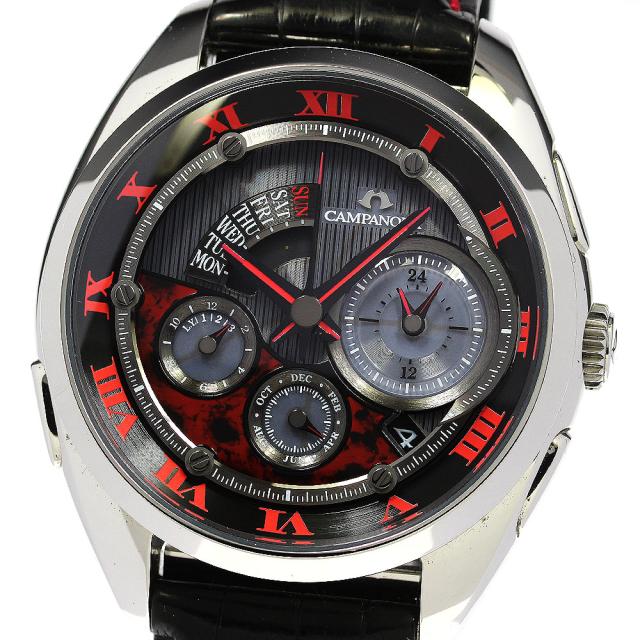 シチズン CITIZEN BZ0030-16E/G910-T020313 カンパノラ 地焔(つちのほむら) パーペチュアルカレンダー QZ メンズ 良品 _742442
