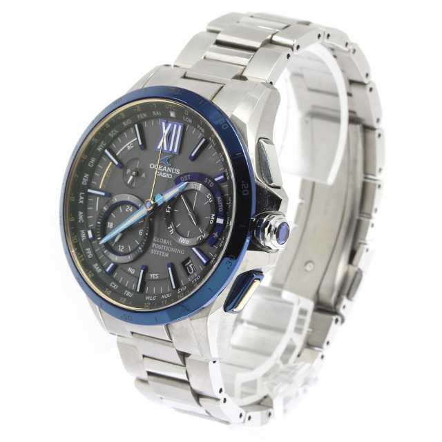 カシオ CASIO OCW-G1000E-1AJF オシアナス 世界2000本限定 ソーラー