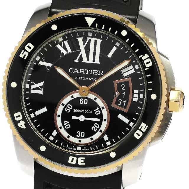 カルティエ CARTIER W7100055 カリブル ドゥ カルティエ ダイバー デイト 自動巻き メンズ 箱・保証書付き_749031の通販はau  PAY マーケット - CLOSER | au PAY マーケット－通販サイト