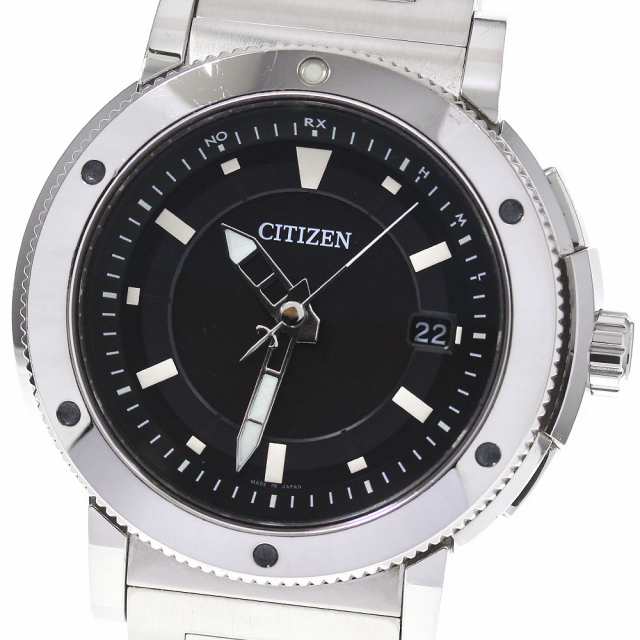 シチズン CITIZEN AS7110-55E/H11A-T020534 シリーズエイト デイト ソーラー電波 メンズ 保証書付き_747160