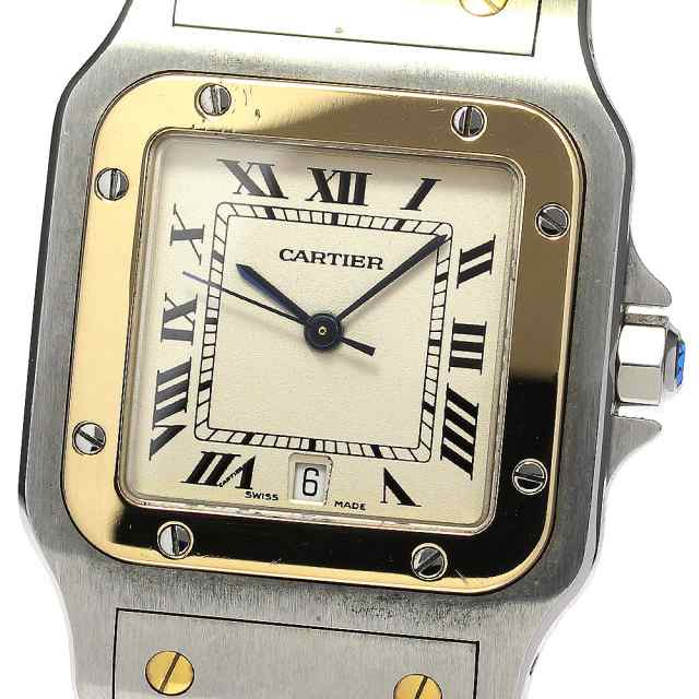 カルティエ CARTIER W10172T2 クロノスカフ デイト クォーツ メンズ _773771