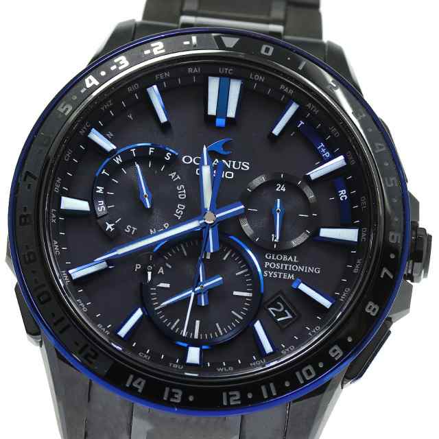 カシオ CASIO OCW-G1200B-1AJF オシアナス GPS ソーラー電波 メンズ 美