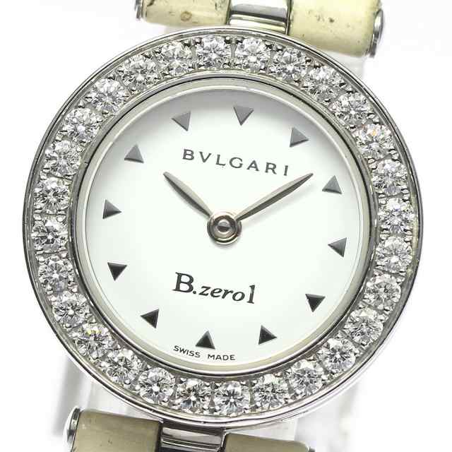 ブルガリ BVLGARI BZ22S B-zero1 ダイヤベゼル クォーツ レディース