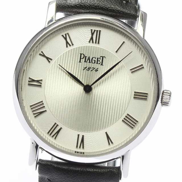 ピアジェ PIAGET 80035 トラディション K18WG クォーツ ボーイズ