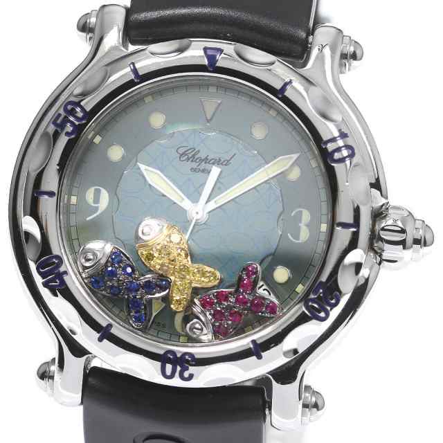 ショパール Chopard 28/8347/402 ハッピースポーツ ハッピーフィッシュ デイト クォーツ メンズ _751076の通販はau PAY  マーケット CLOSER au PAY マーケット－通販サイト