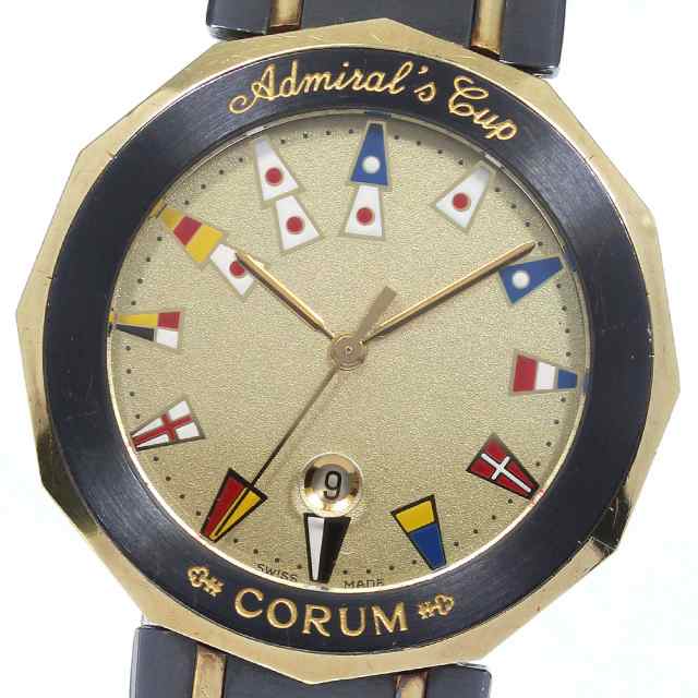 CORUM アドミラルズC 新バックル 腕時計 SS SS レディース