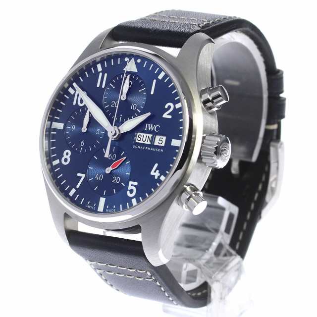 IWC IWC SCHAFFHAUSEN IW388101 パイロットウォッチ クロノグラフ 41 デイデイト 自動巻き メンズ 極美品  箱・保証書付き_752503