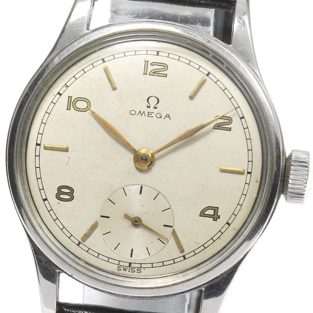 オメガ OMEGA ヴィンテージ Cal.30T2 リダンダイアル 手巻き メンズ _751782【ev20】の通販は 144,108円