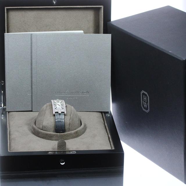ハリーウィンストン HARRY WINSTON AVCQHM19WW018 アヴェニューC K18WG ダイヤベゼル クォーツ レディース 箱・保証書付き_748733 ハリーウィンストン HARRY WINSTON AVCQHM19WW018 アヴェニューC K18WG
