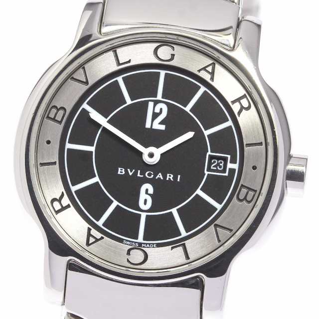 ブルガリ BVLGARI ST29S ソロテンポ デイト クォーツ レディース 良品