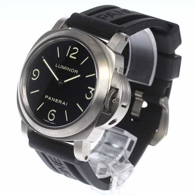 パネライ PANERAI PAM00176 ルミノール ベース 手巻き メンズ 良品 _753457