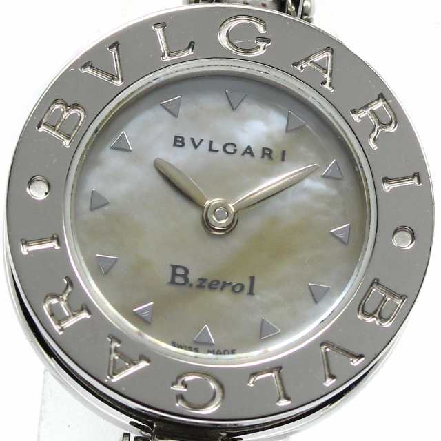 綺麗な状態ケースブルガリ BVLGARI BZ22S B-zero1 バングル Sサイズ クォーツ レディース _750554